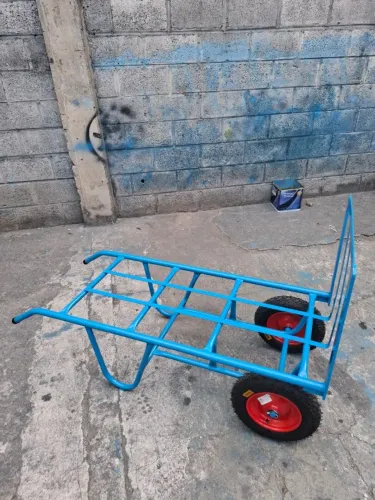 Carro armazém 250kg com aba de 50cm