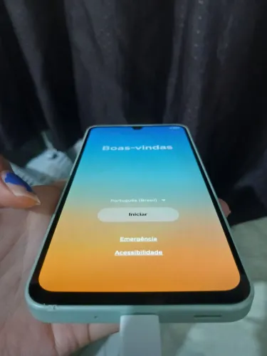 Samsung A16, verde claro