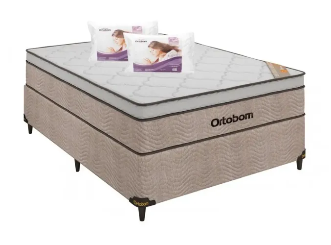 Vendo cama box queen pra sair urgente