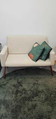 Kit sofá namoradeira + 2 poltronas