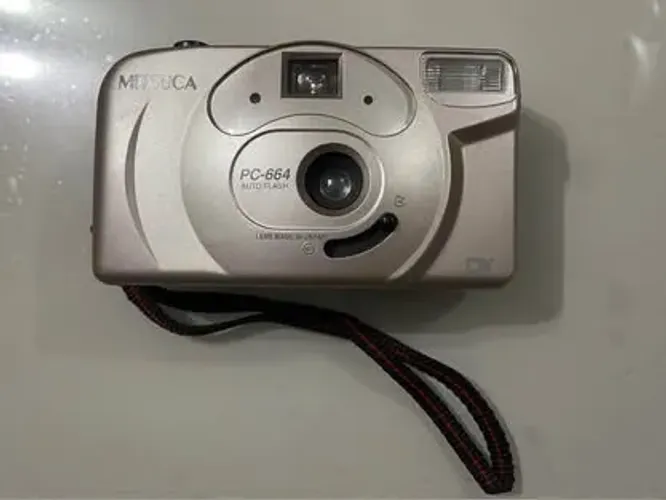 Câmera Analógica Mitsuca PC-664 Auto Flash