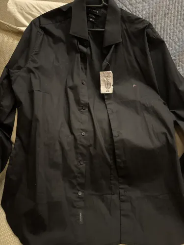 Camisa Social Aramis Preta Slim