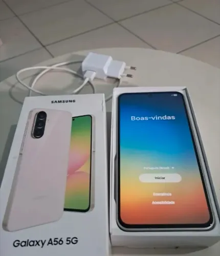 VENDO A56 256GB COMPLETO NA GARANTIA
