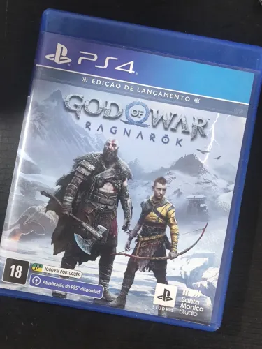 God of war Ragnarok ps4 + (the last of us de brinde)