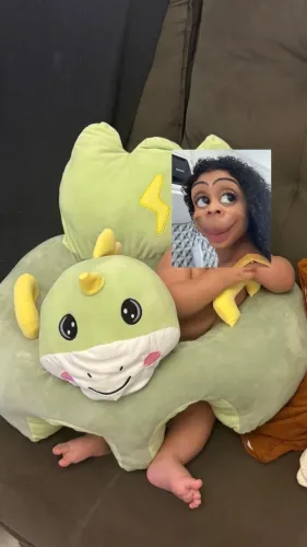 Almofada para bebê sentar 