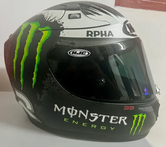 Capacete HJC R-PHA 11 - RP JORGE LORENZO - MONSTER TAM L