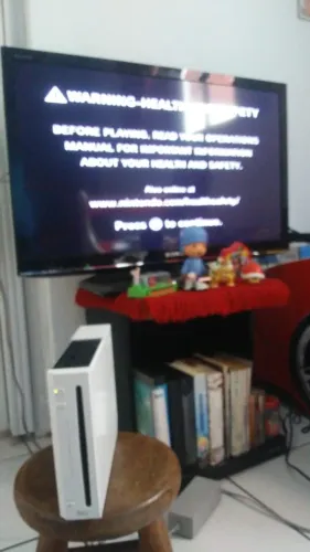 nintendo wi funcionando (favor ler á descrição )