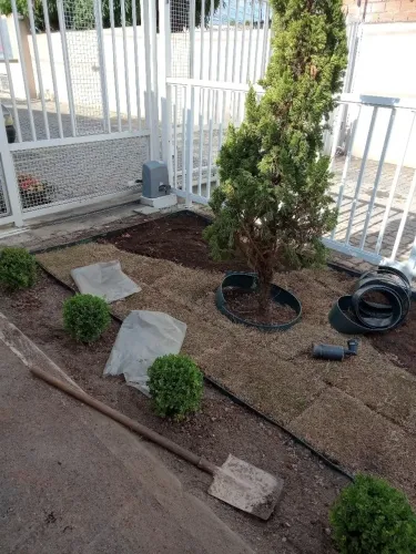 Jardins e manutenção barato.