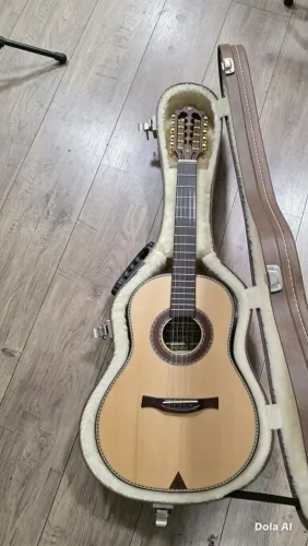 Viola Caipira Luthier Jacarandá da Bahia, Tampo Abeto Alemão + Kase