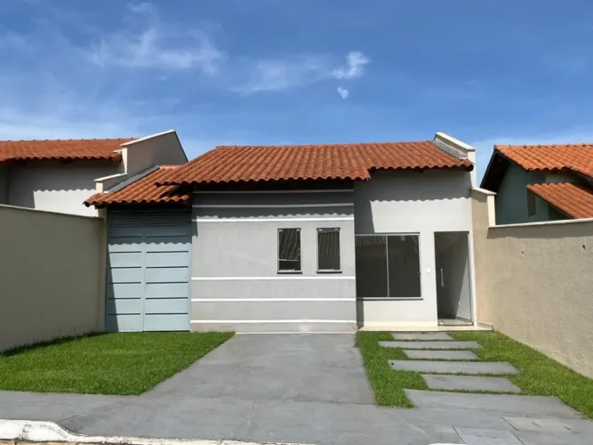 Casa 74m² 3 Quartos 1 Suíte Condomínio Village Paineiras Chácara São Pedro Aparecida de Go