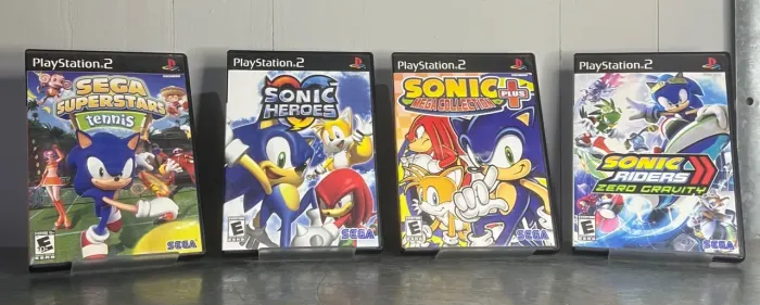 Coleção sonic ps2 Americana