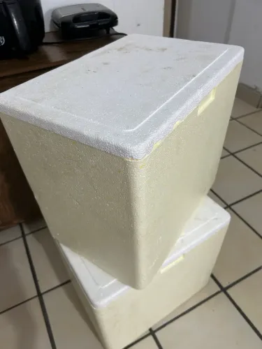 Caixa de isopor