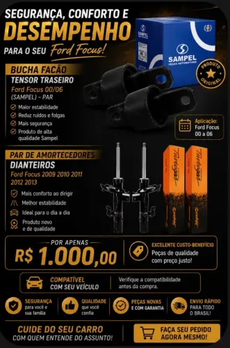 ? PEÇAS PARA FORD FOCUS - NOVAS