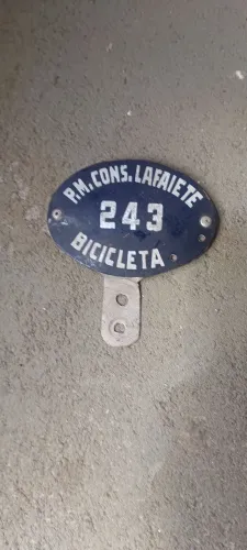 Placa antiga