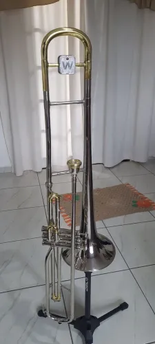 Trombone pisto Weril Brasil 