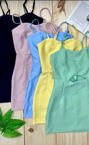 Vestido rosê novo
