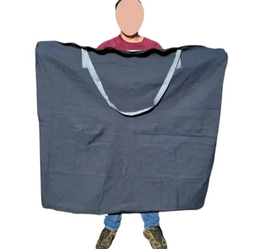 Sacolão Jeans 1,20x1,20 Fort Gigante Sacoleiro Mudança