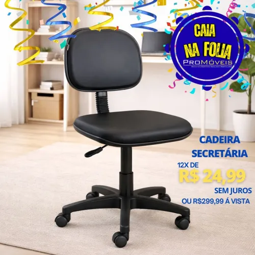 Cadeira giratória secretaria 