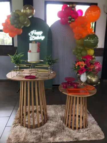 Mesas para decoração