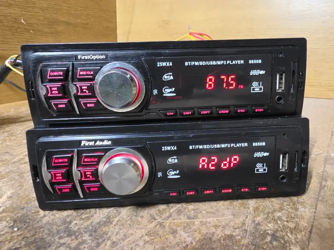 Som P/ Carro com Radio,Aux e Bluetooth 