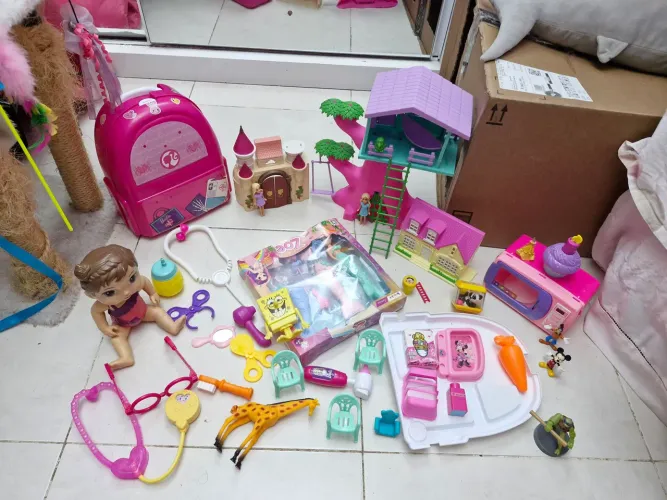 Mega lote de brinquedos infantis