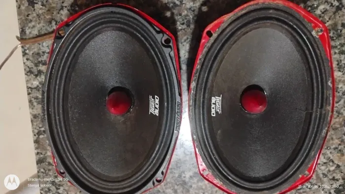 6x9 Tiger áudio 120rms
