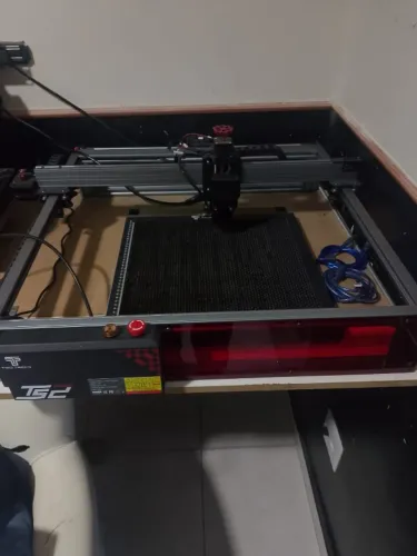 Gravador a laser 10w cortador a laser foco automático máquina de gravação a laser TS2