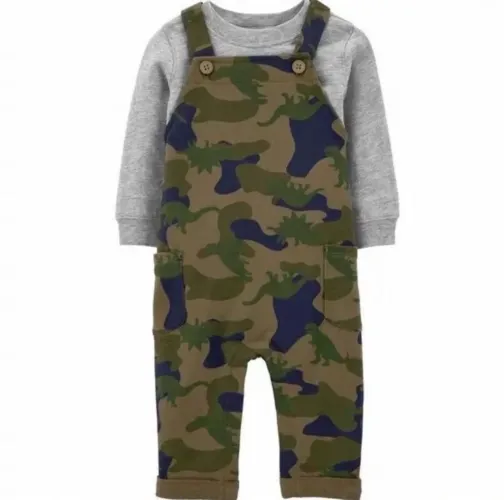 Jardineira Camuflada Carters usada apenas 1x