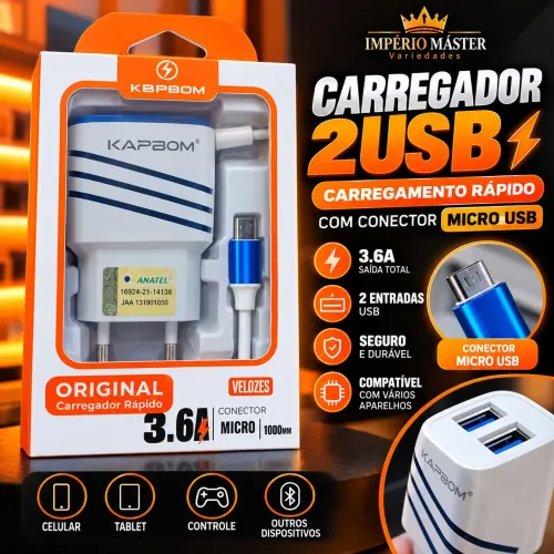 Kit 12 carregadores