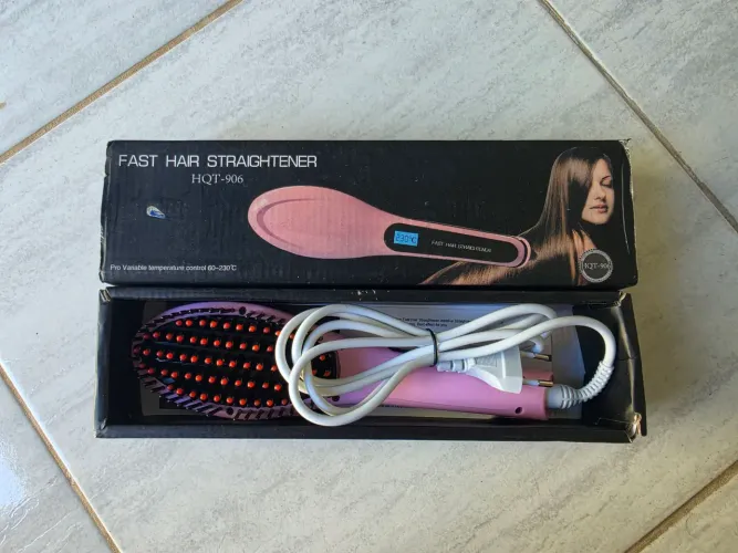 escova/prancha de cabelo