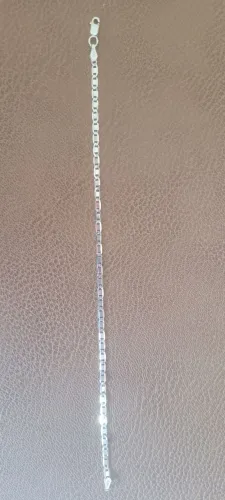 Pulseira Prata Piastrine