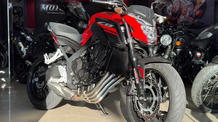 CB 650F VERMELHA ANO 2019