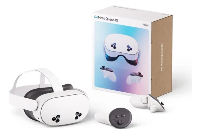 Óculos De Realidade Virtual Meta Quest 3s - 128gb Branco