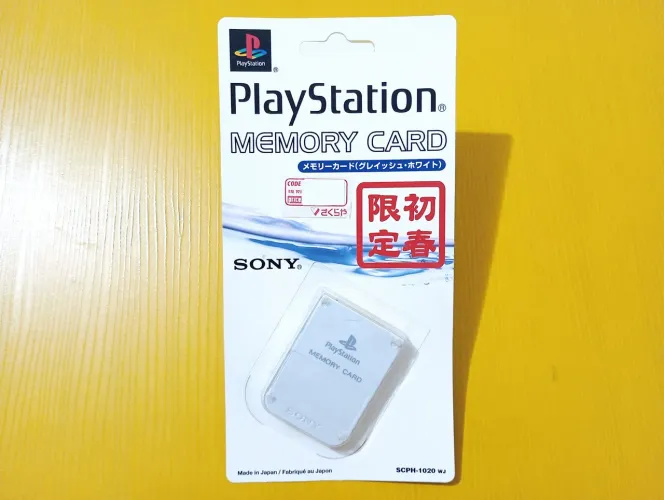 Memory Card Playstation 1 original nova lacrada 1997