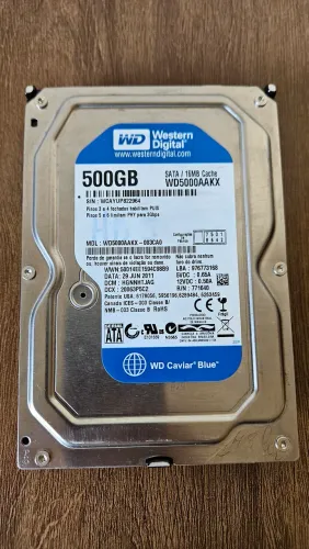 Hd western digital caviar blue 500bg