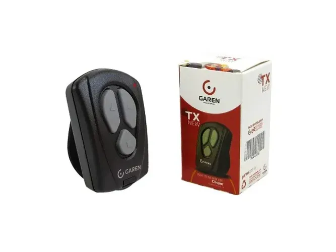 controle remoto garen duran 433,92mhz - 03 tecla.