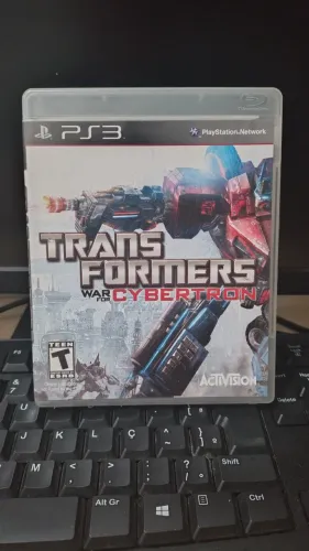 Transformers War for Cybertron PS3 Completo com manual - Raro