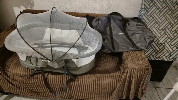 Kit - Bebê (Trocador + banheira + Berço portátil)