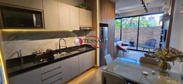 Aluga Apartamento Stúdio Citizen 1 dormitório 30m² elevador 1 vaga zona sul São José do Ri