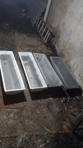 Caqueiros de cimento