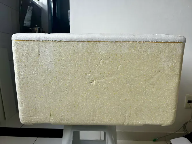 Caixa Térmica Isopor com Dreno (100L)
