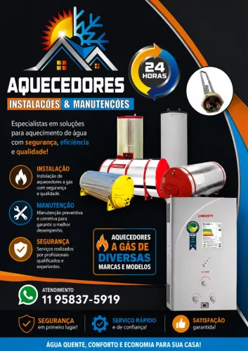 Assistência técnica aquecedores