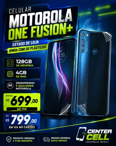 Motorola one fusion plus 128gb 4gb ram 