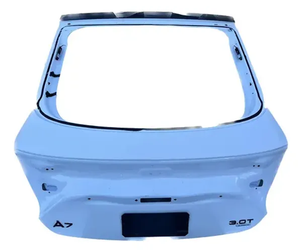 Tampa Traseira Original Audi A7 2011 2012 2013 2014 Branco  Branco