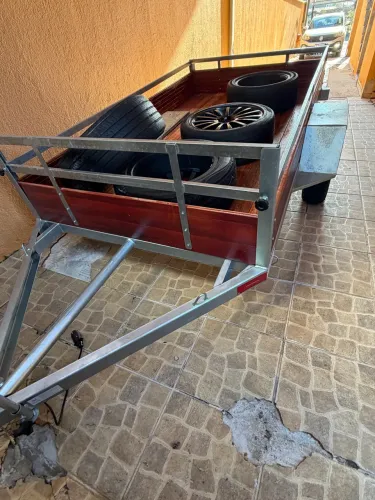 Carretinha 2,50 metros 0km