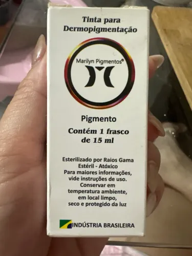 Tinta para micropigmentação 