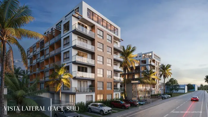 CARNEIROS - Flat 22 m², 40 m da Vila do Padre Arlindo, com restaurante, lazer completo e g