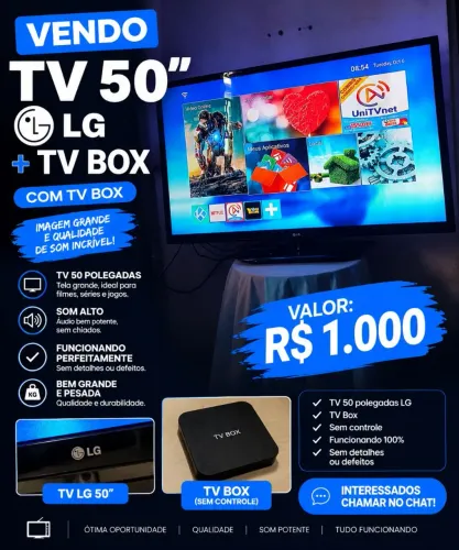 Tv 50 polegadas