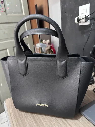 Bolsa preta petite jolie original 