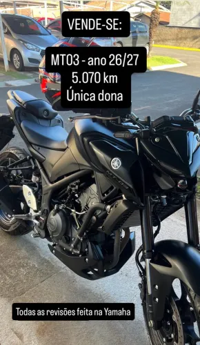 Yamaha MT-03 Connected 321cc ABS 2027